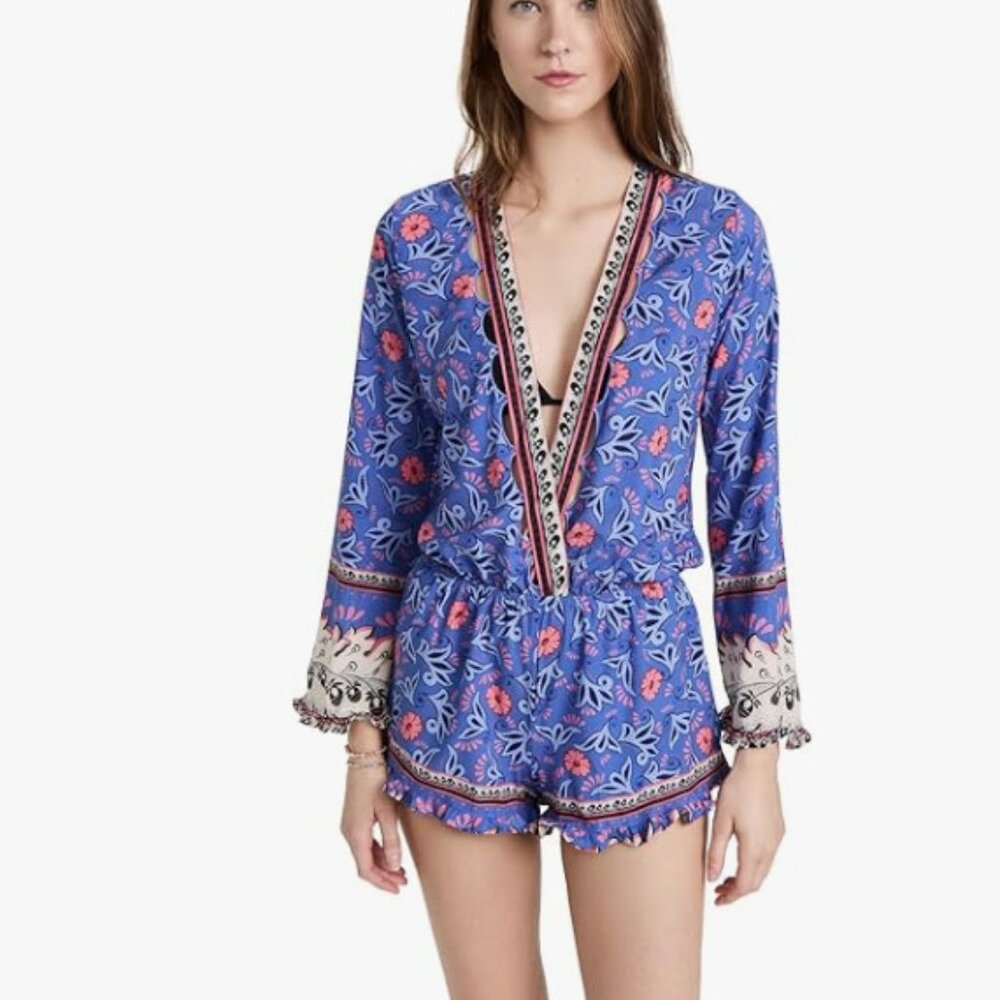AGUA BENDITA Women's Larissa Antique Romper size L